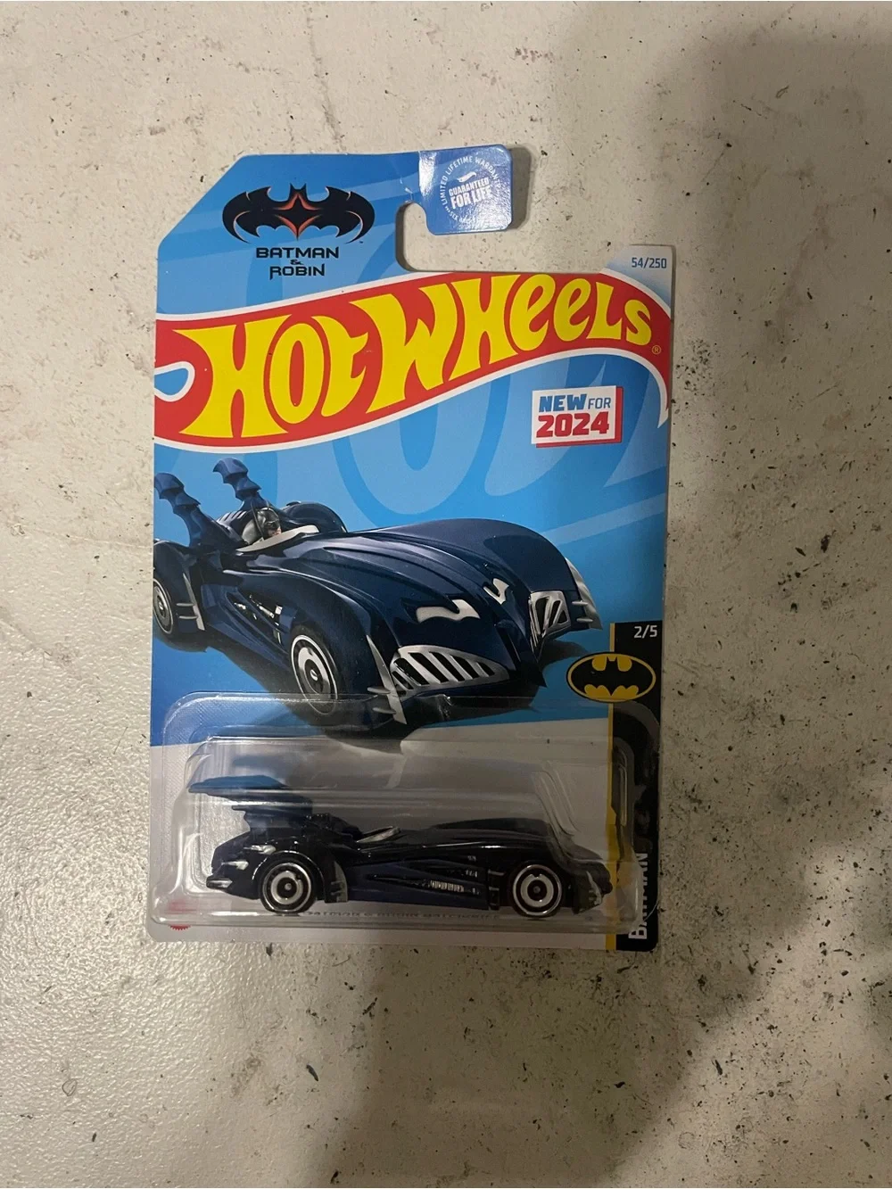 Hot Wheels Kids Vehicle Pack - Assorted Black and White Batmobile Cars